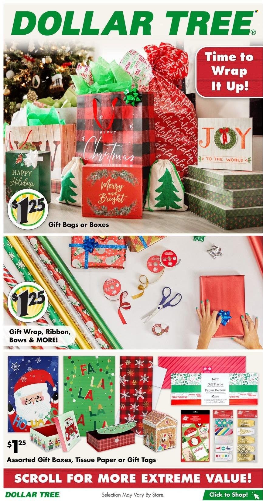 Dollar Tree Weekly Ad Flyer Specials December 10 to December 25, 2023