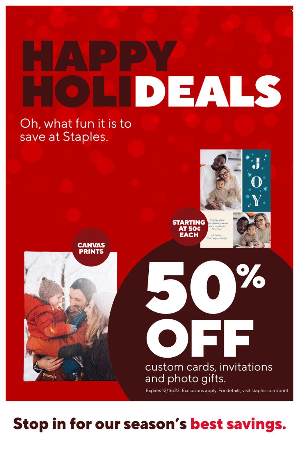 Staples Weekly Ad Flyer Specials December 10 to December 16, 2023
