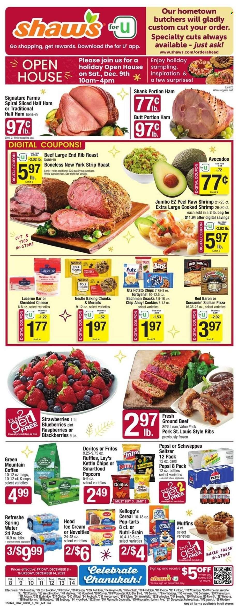 Shaw’s (MA, ME, NH, RI, VT) Weekly Ad Flyer Specials December 8 to December 14, 2023