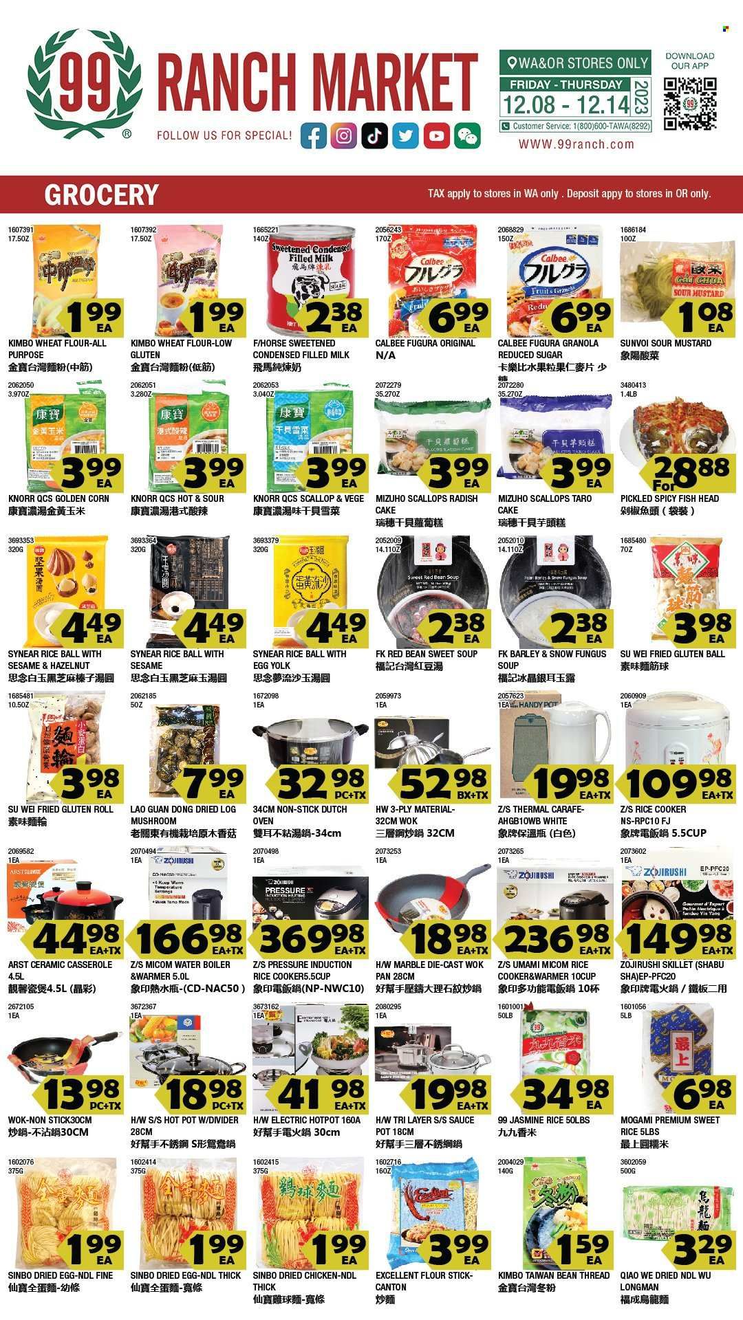99 Ranch Market (10, 19, 40, CA, MD, NJ, OR, TX, WA) Weekly Ad Flyer Specials December 8 to December 14, 2023