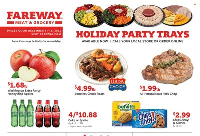 Fareway (IA) Weekly Ad Flyer Specials December 11 to December 16, 2023
