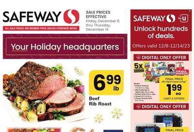 Safeway (VA) Weekly Ad Flyer Specials December 8 to December 14, 2023