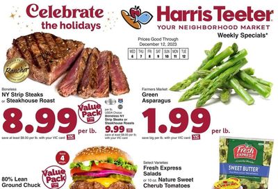 Harris Teeter Weekly Ad Flyer Specials December 6 to December 12, 2023