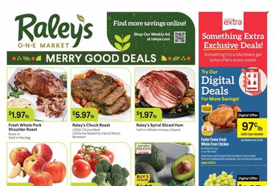 Raley's (CA, NV) Weekly Ad Flyer Specials December 6 to December 12, 2023