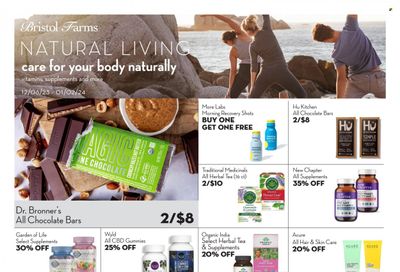 Bristol Farms (CA) Weekly Ad Flyer Specials December 6 to January 2, 2024