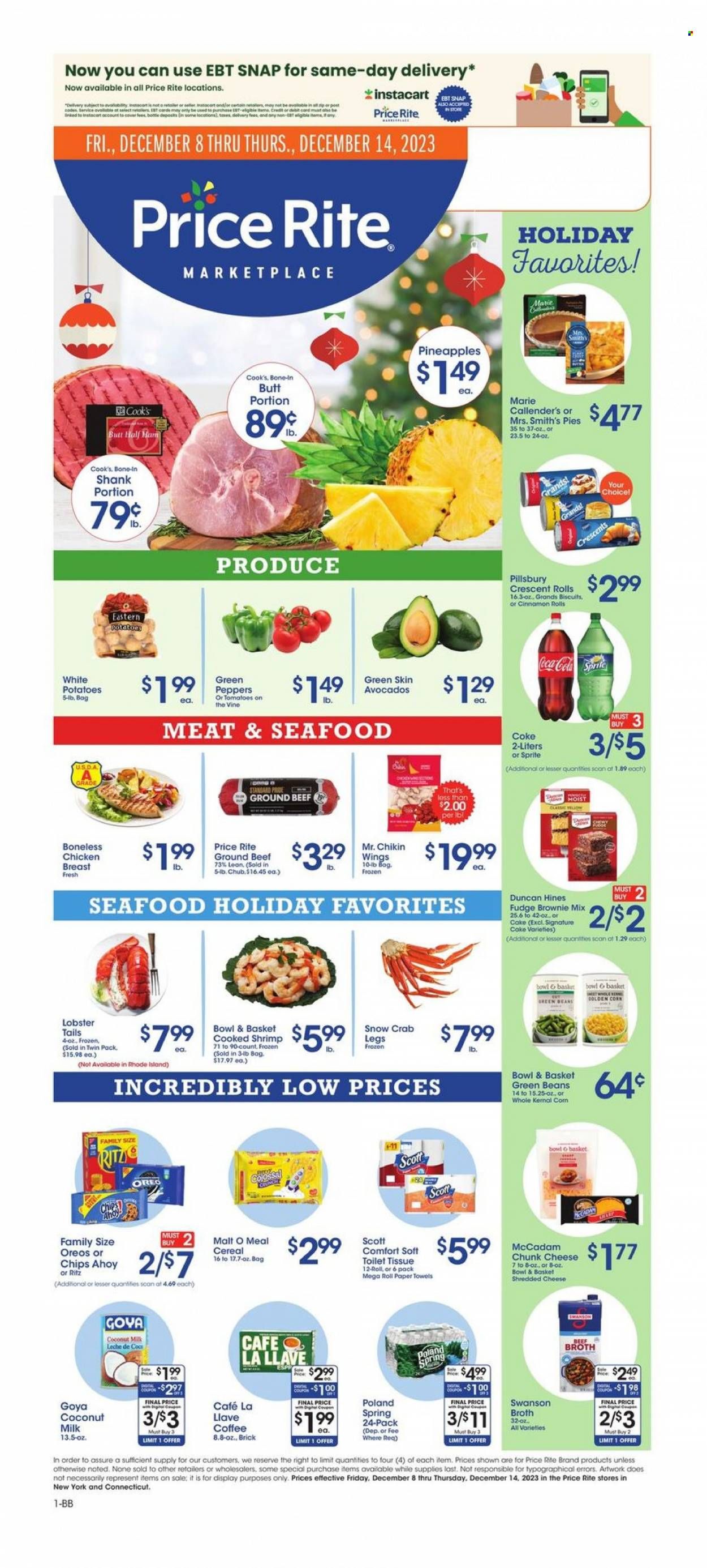 Price Rite (CT, MA, MD, NH, NJ, NY, PA, RI) Weekly Ad Flyer Specials December 8 to December 14, 2023