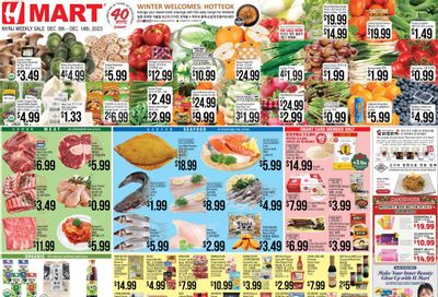Hmart Weekly Ad Flyer Specials December 8 to December 14, 2023