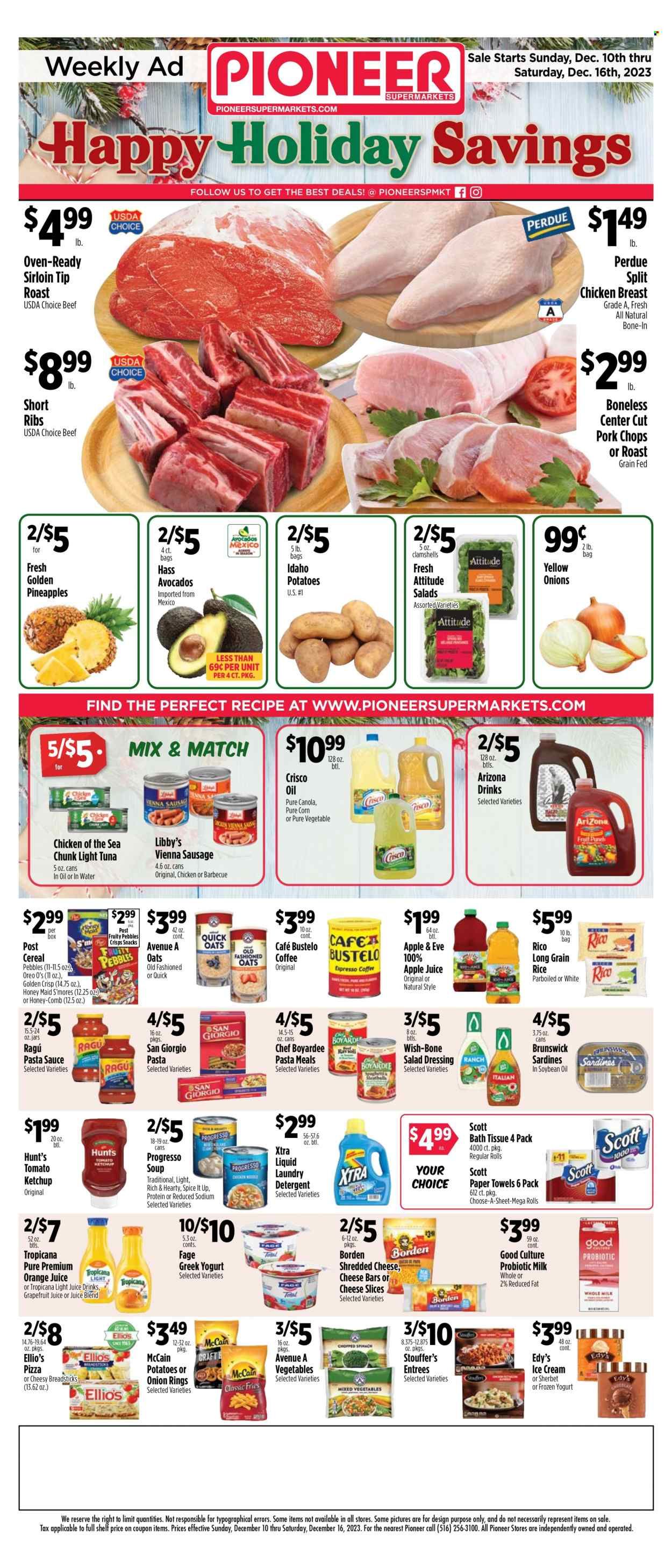 Pioneer Supermarkets (NJ, NY) Weekly Ad Flyer Specials December 10 to December 16, 2023