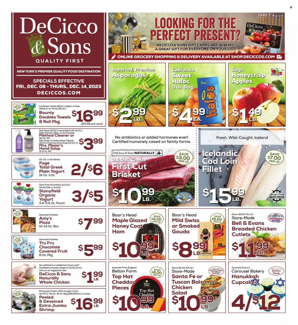 DeCicco & Sons (NY) Weekly Ad Flyer Specials December 8 to December 14, 2023