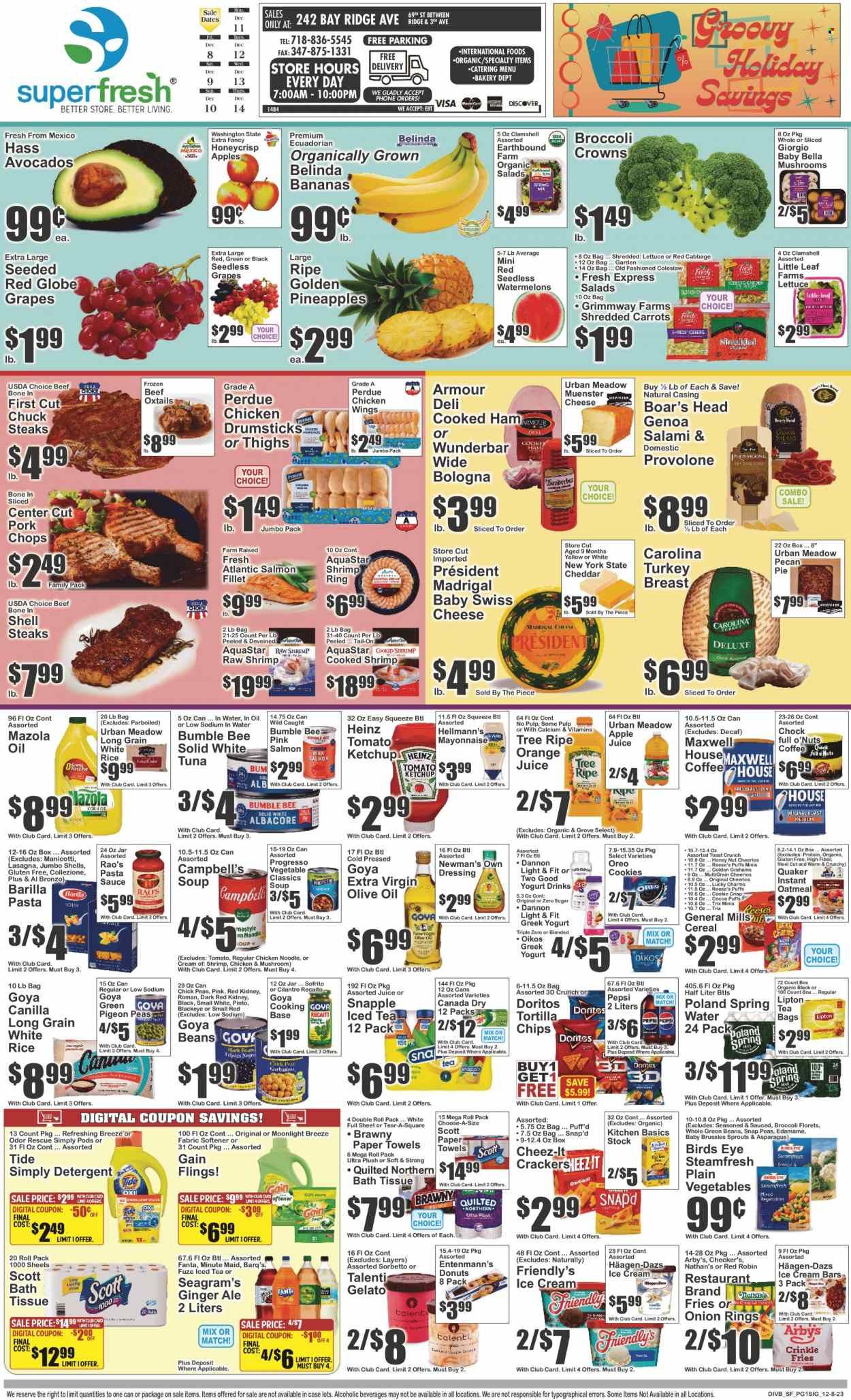 Super Fresh (NY) Weekly Ad Flyer Specials December 8 to December 14, 2023