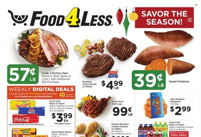 Food 4 Less (IN) Weekly Ad Flyer Specials December 13 to December 19, 2023