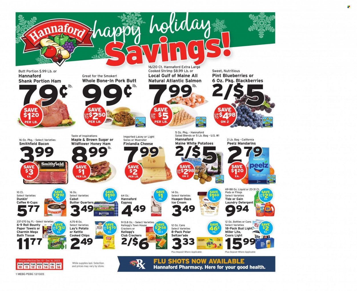 Hannaford (ME) Weekly Ad Flyer Specials December 10 to December 16, 2023