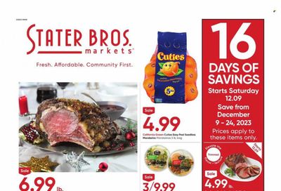 Stater Bros. Weekly Ad Flyer Specials December 13 to December 19, 2023