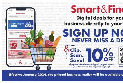 Smart & Final (AZ, CA) Weekly Ad Flyer Specials December 13 to December 26, 2023