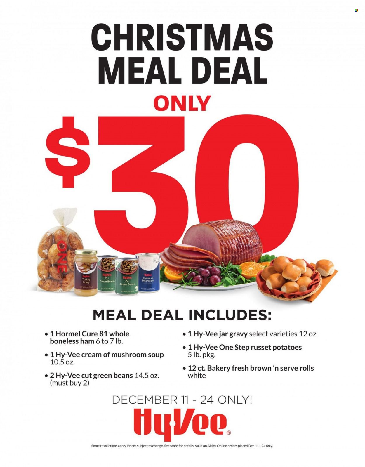 Hy-Vee (IA, IL, MN, MO, SD) Weekly Ad Flyer Specials December 11 to December 24, 2023