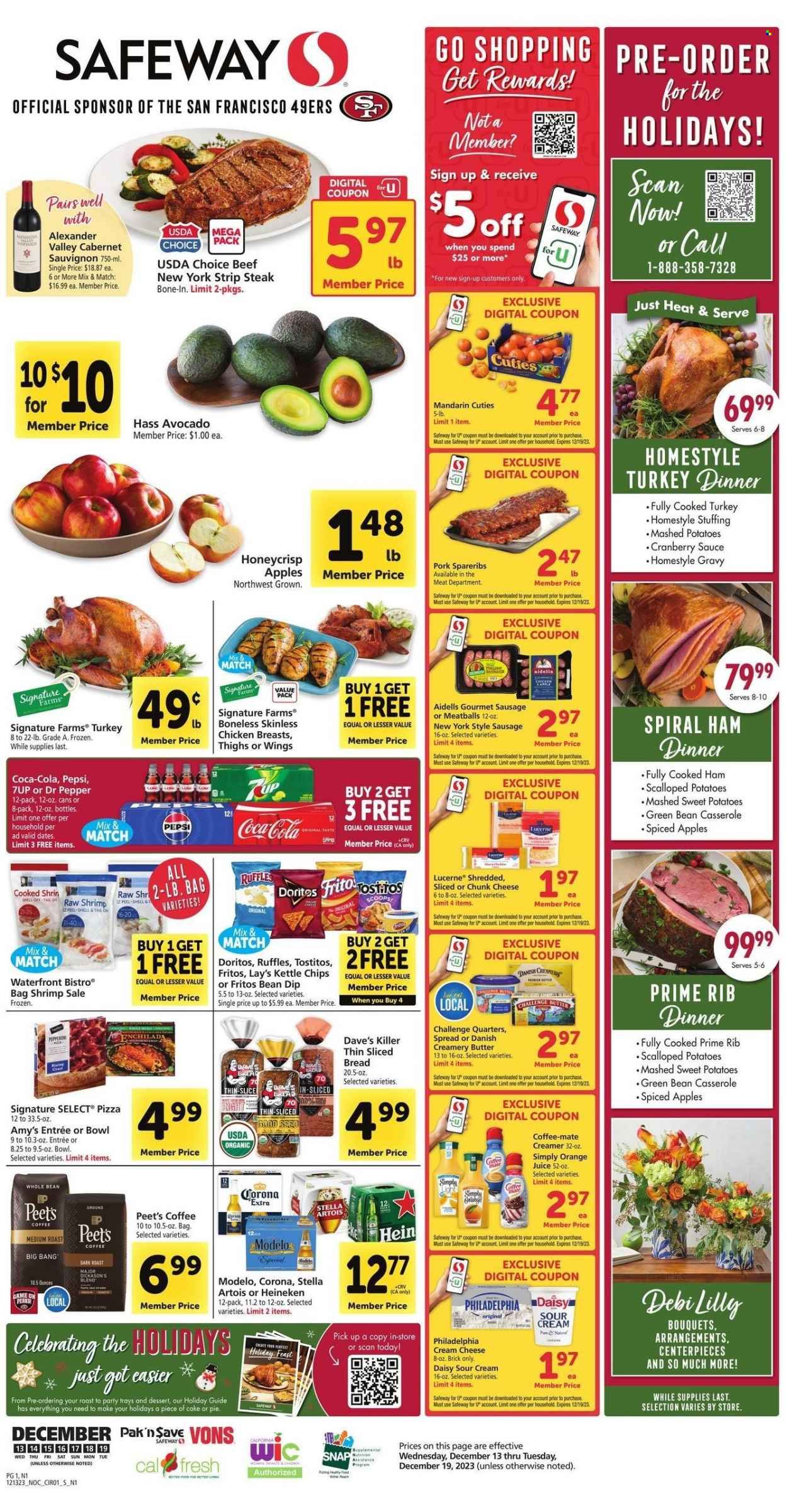 Safeway (CA) Weekly Ad Flyer Specials December 13 to December 19, 2023