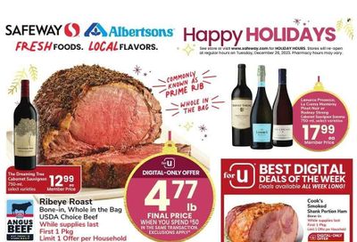 Safeway (NM) Weekly Ad Flyer Specials December 13 to December 25, 2023