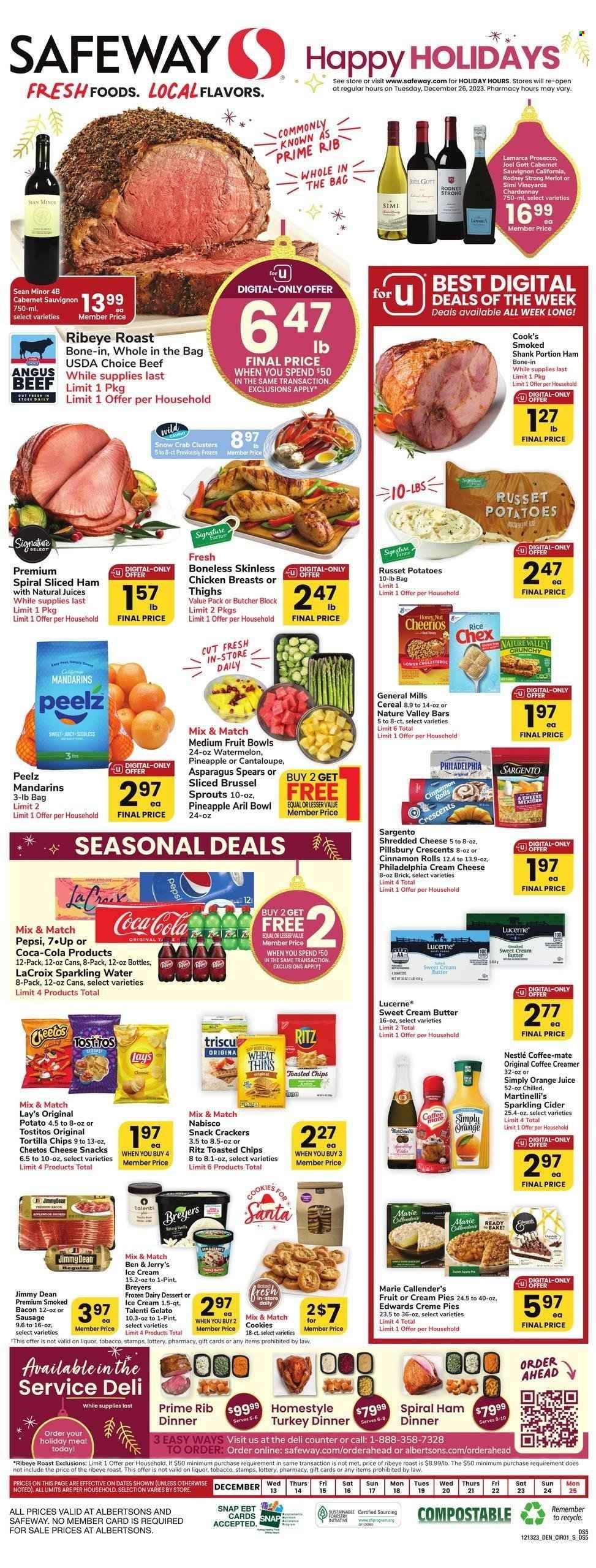 Safeway (SD) Weekly Ad Flyer Specials December 13 to December 25, 2023