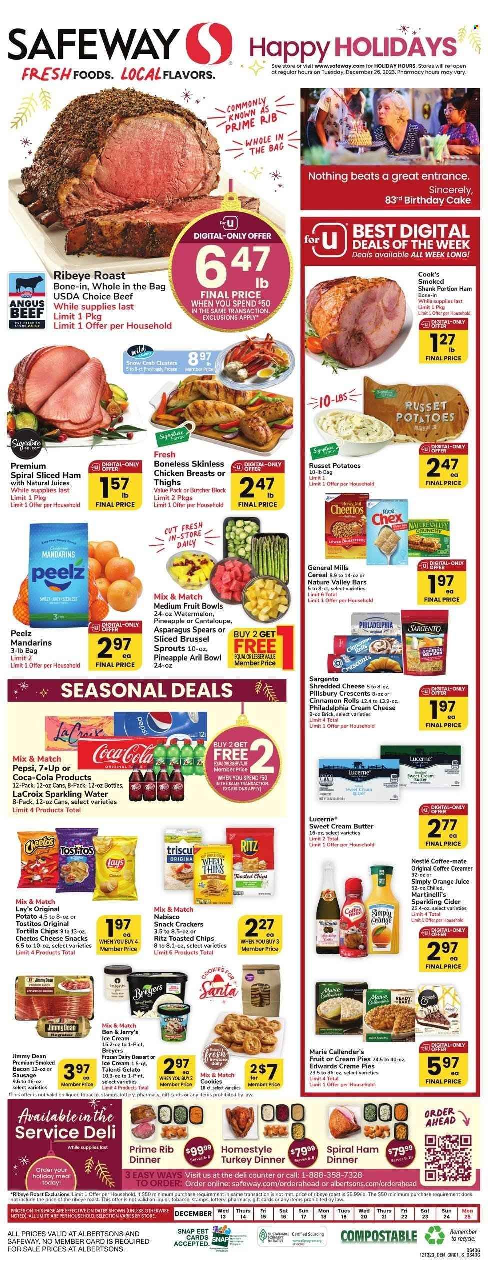 Safeway (WY) Weekly Ad Flyer Specials December 13 to December 25, 2023