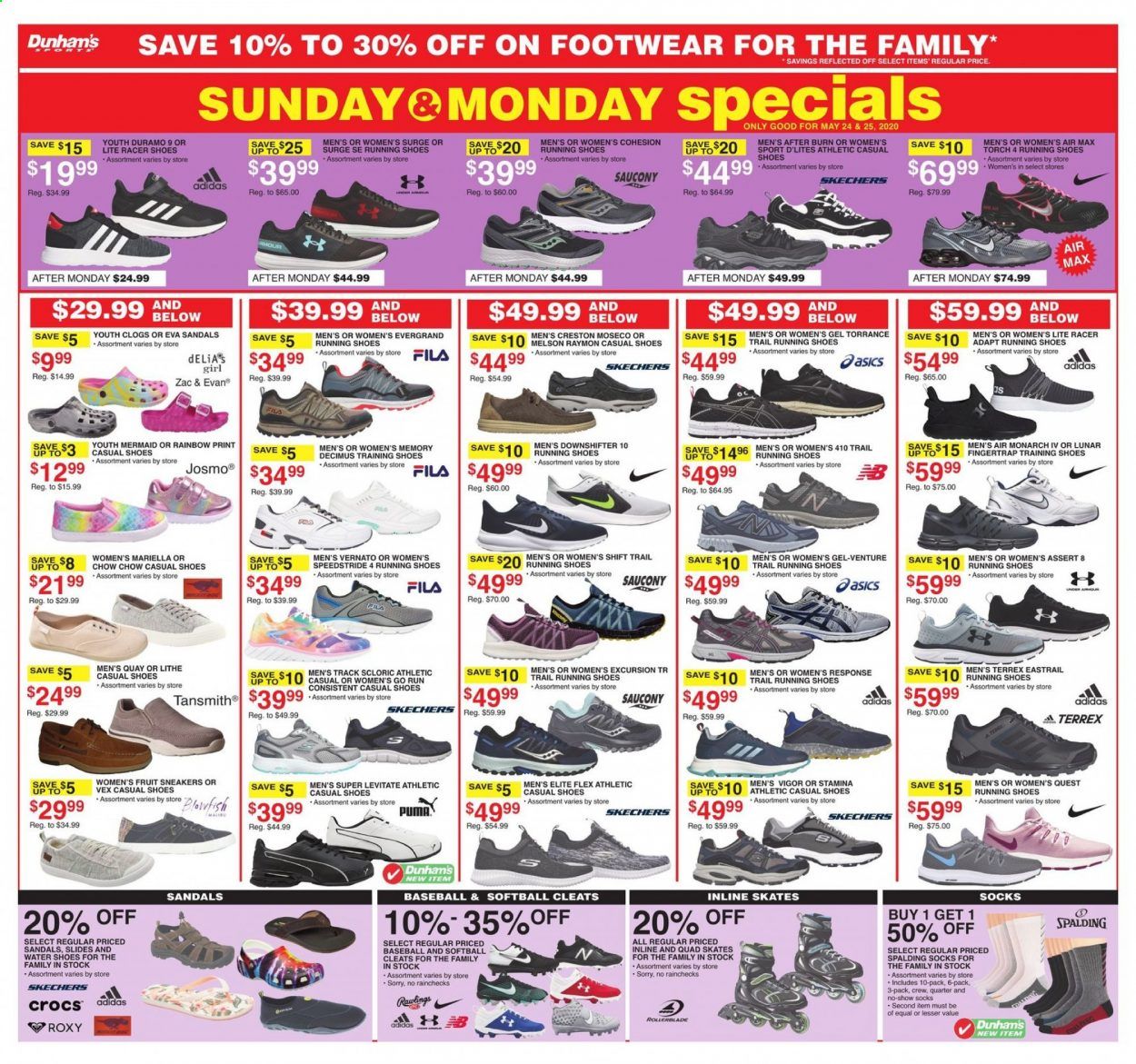 Dunham's Sports Weekly Ad & Flyer May 23 to 28