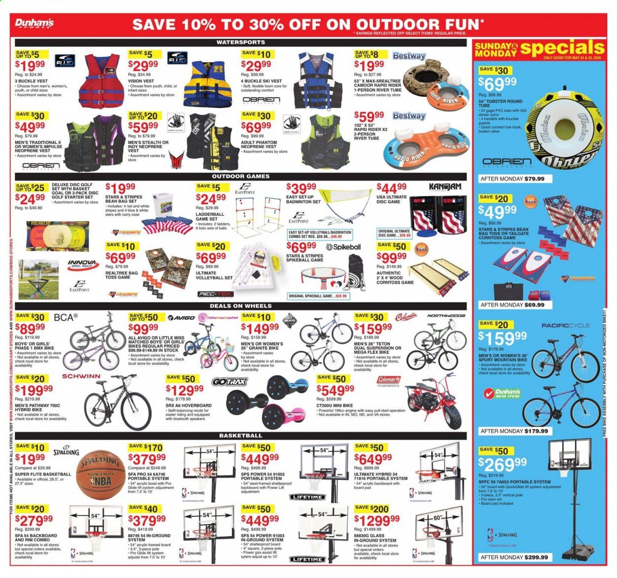 Dunham's Sports Weekly Ad & Flyer May 23 to 28
