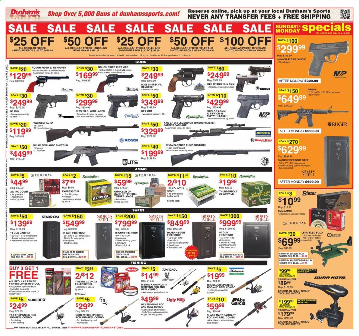 Dunham's Sports Weekly Ad & Flyer May 23 to 28