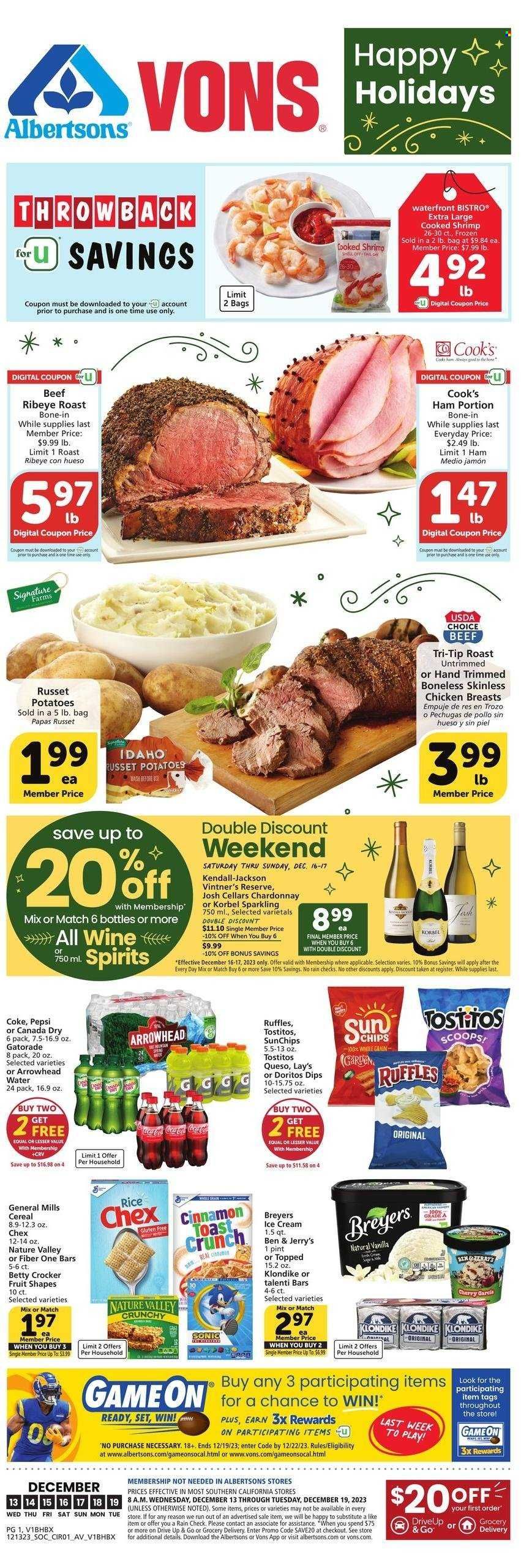 Vons (CA) Weekly Ad Flyer Specials December 13 to December 19, 2023