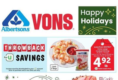 Vons (CA) Weekly Ad Flyer Specials December 13 to December 19, 2023