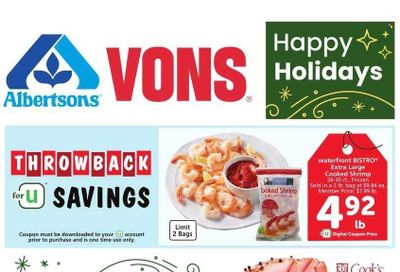Vons (CA) Weekly Ad Flyer Specials December 13 to December 19, 2023