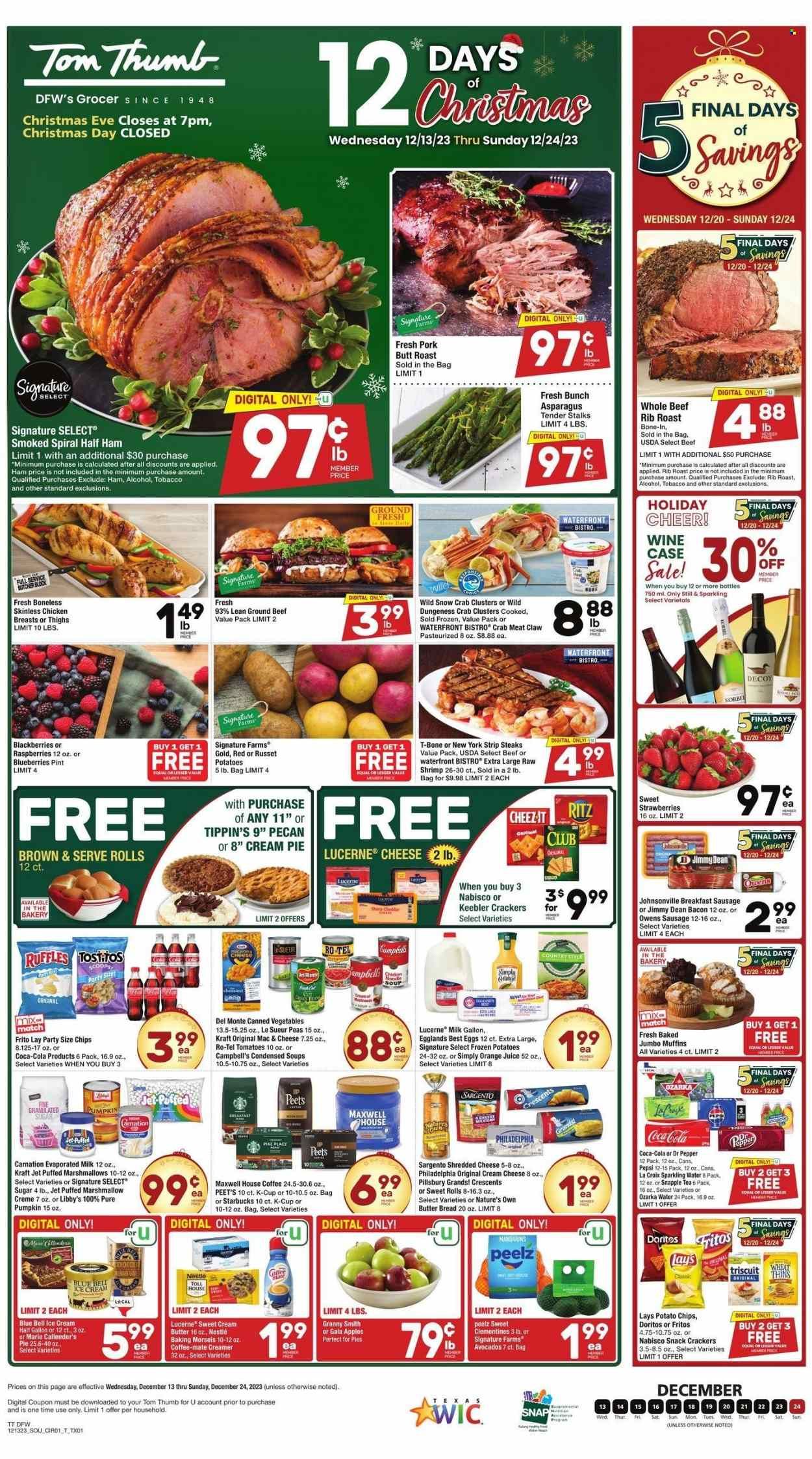 Tom Thumb (TX) Weekly Ad Flyer Specials December 13 to December 24, 2023