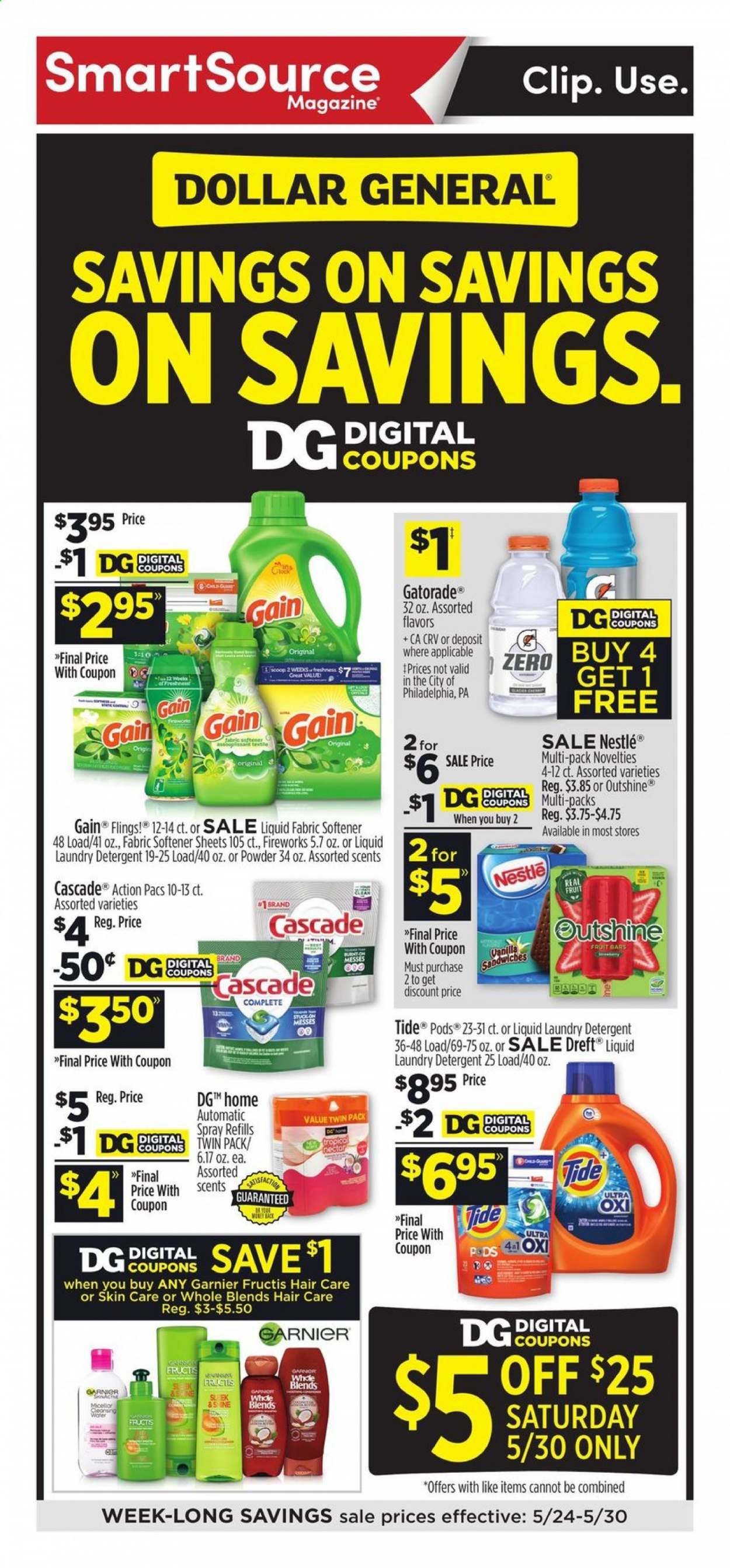 Dollar General Weekly Ad & Flyer May 24 to 30