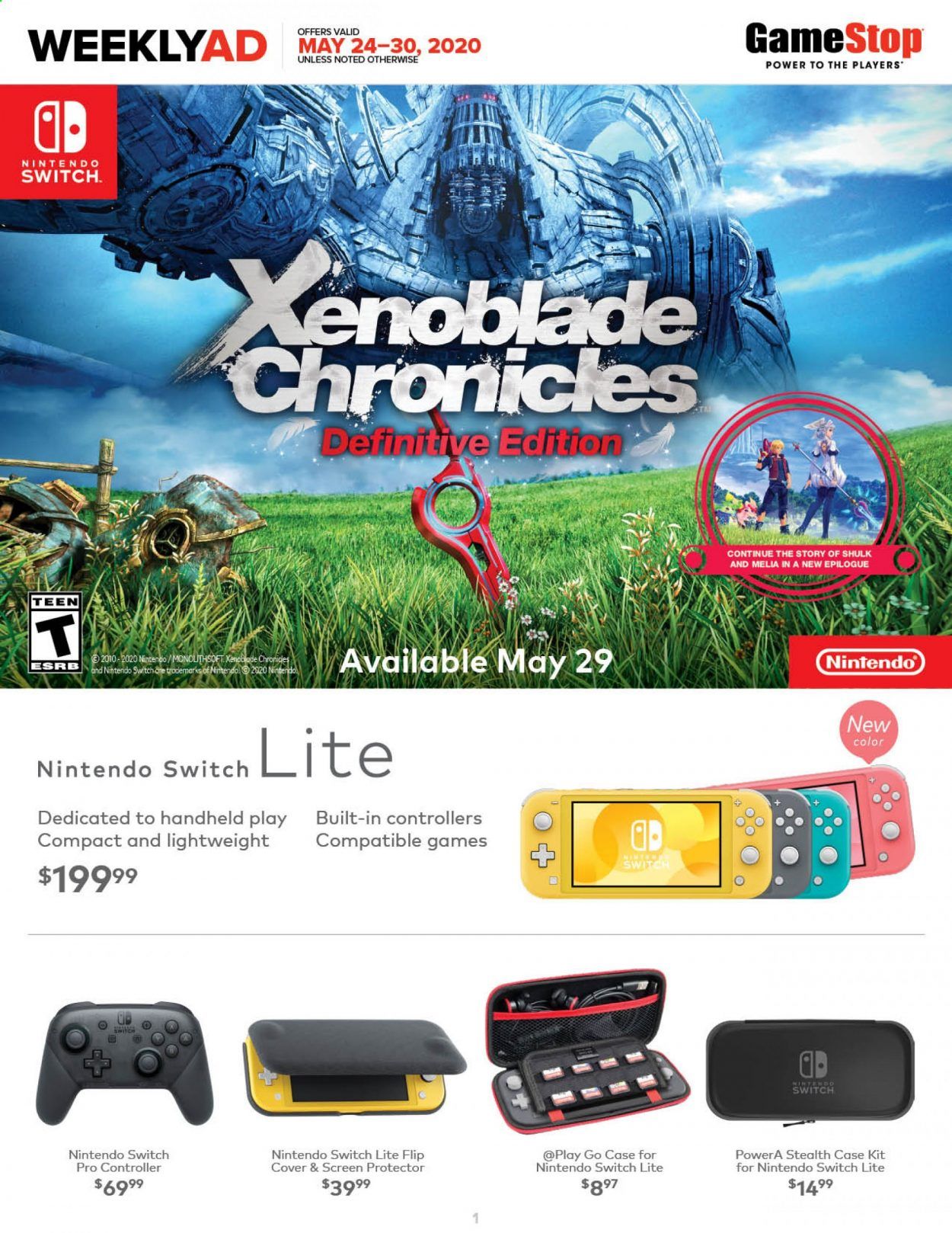 GameStop Weekly Ad & Flyer May 24 to 30