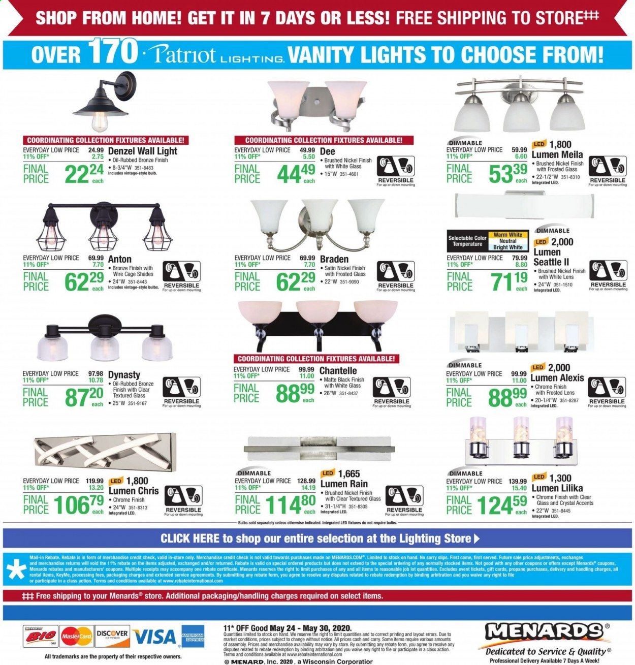 Menards Weekly Ad & Flyer May 24 to 30