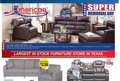 American Furniture Warehouse Weekly Ad & Flyer May 24 to 30