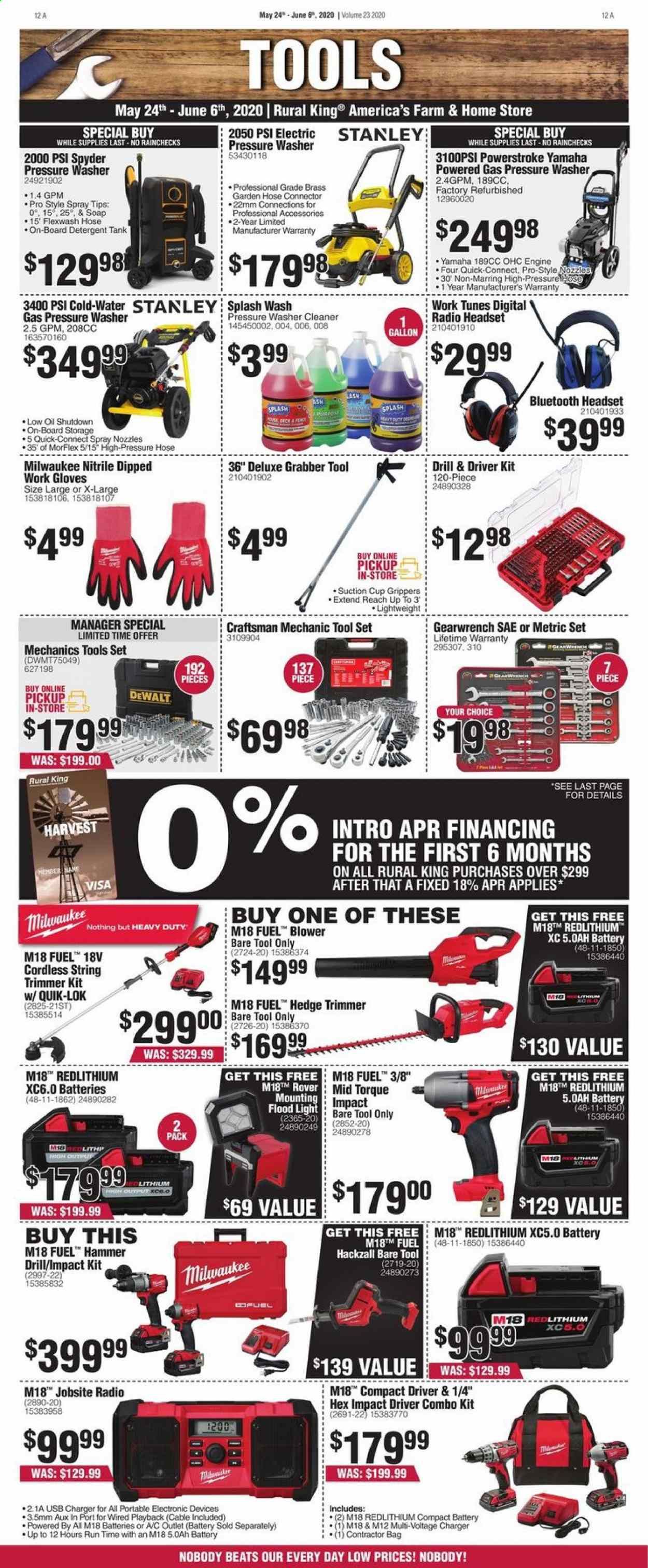 Rural King Weekly Ad & Flyer May 24 to June 6