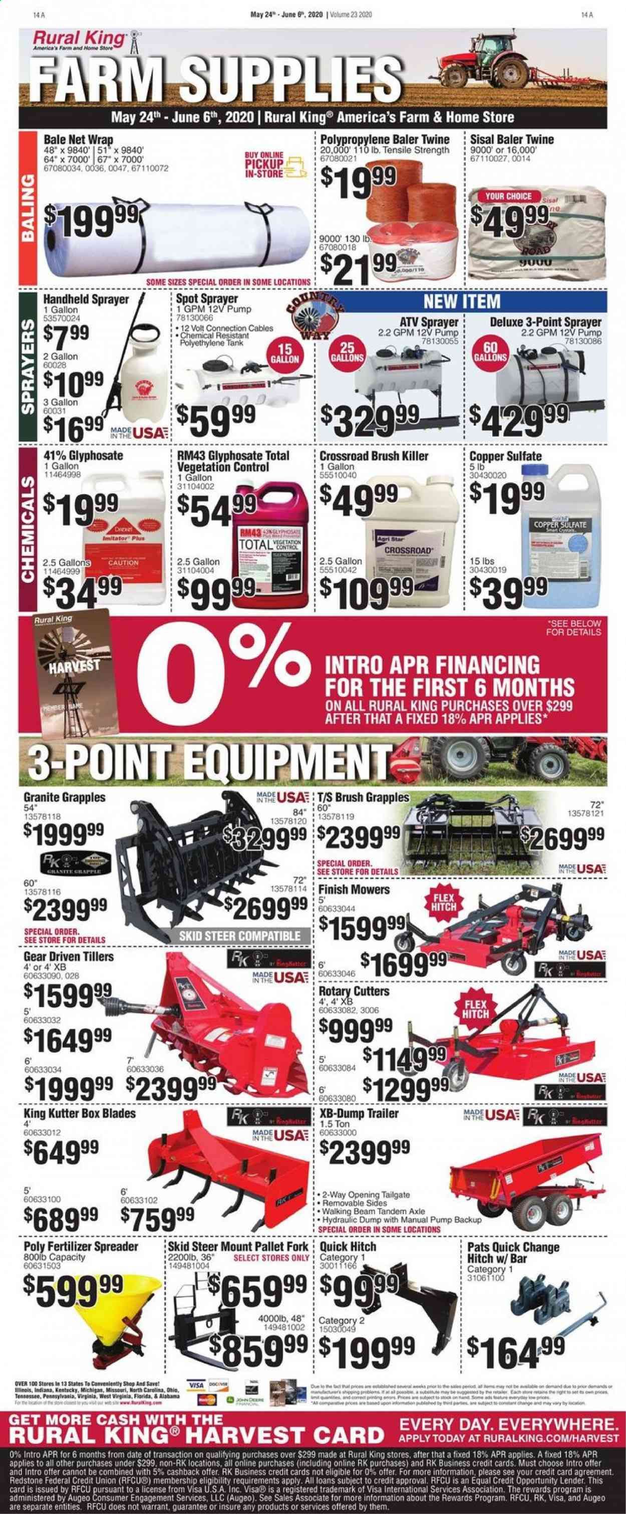 Rural King Weekly Ad & Flyer May 24 to June 6