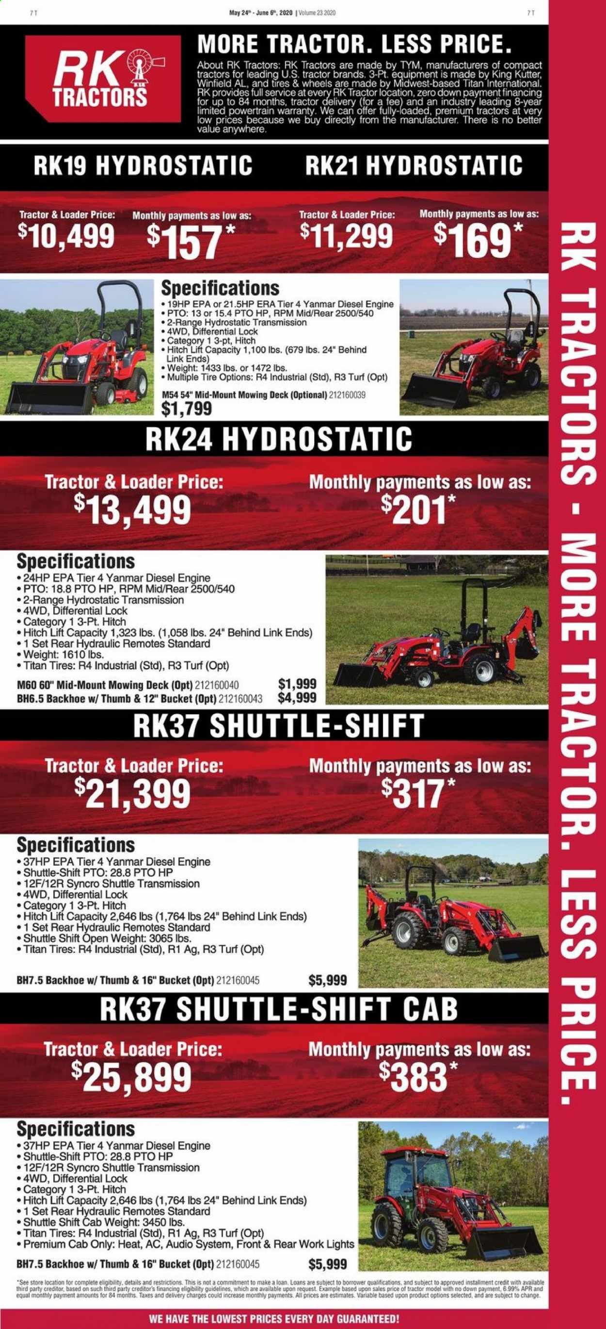 Rural King Weekly Ad & Flyer May 24 to June 6