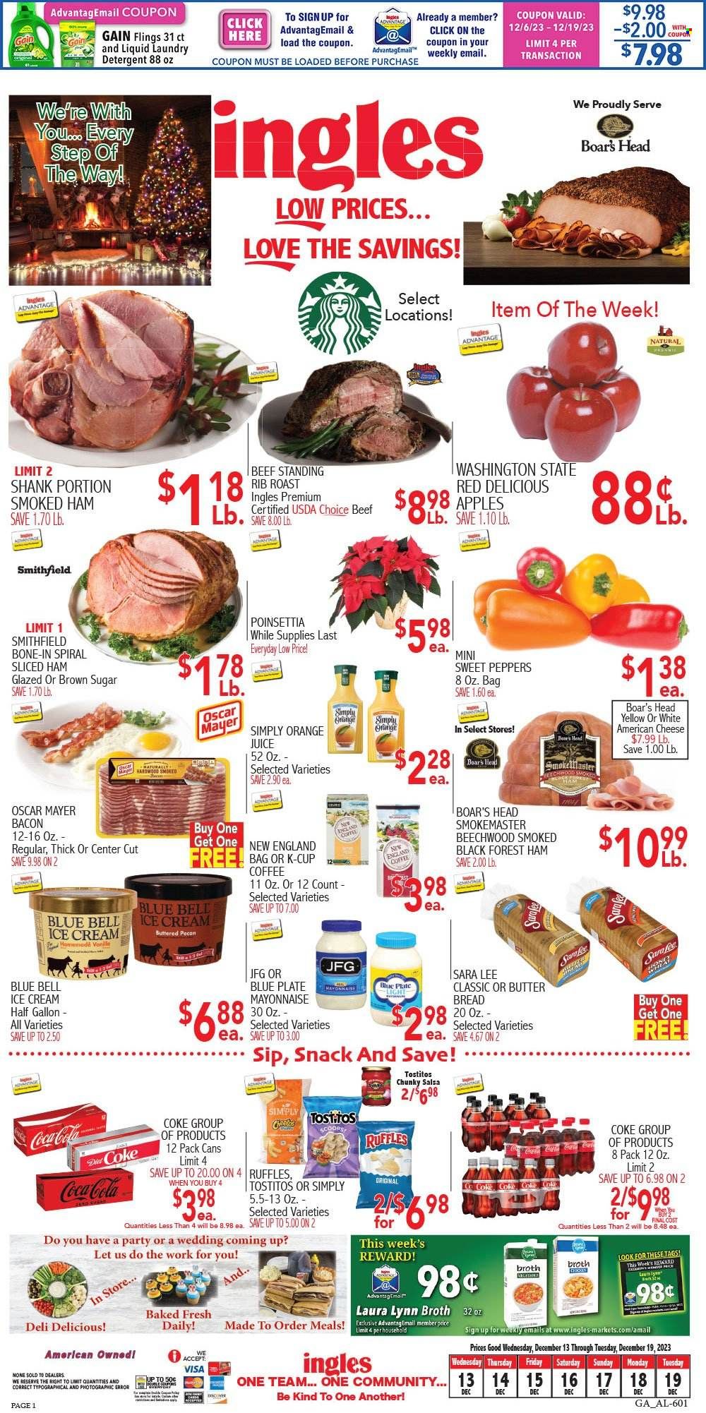 Ingles (GA, NC, SC, TN) Weekly Ad Flyer Specials December 13 to December 19, 2023