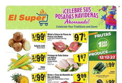 El Super (AZ) Weekly Ad Flyer Specials December 13 to December 19, 2023