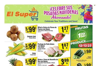 El Super (CA) Weekly Ad Flyer Specials December 13 to December 19, 2023