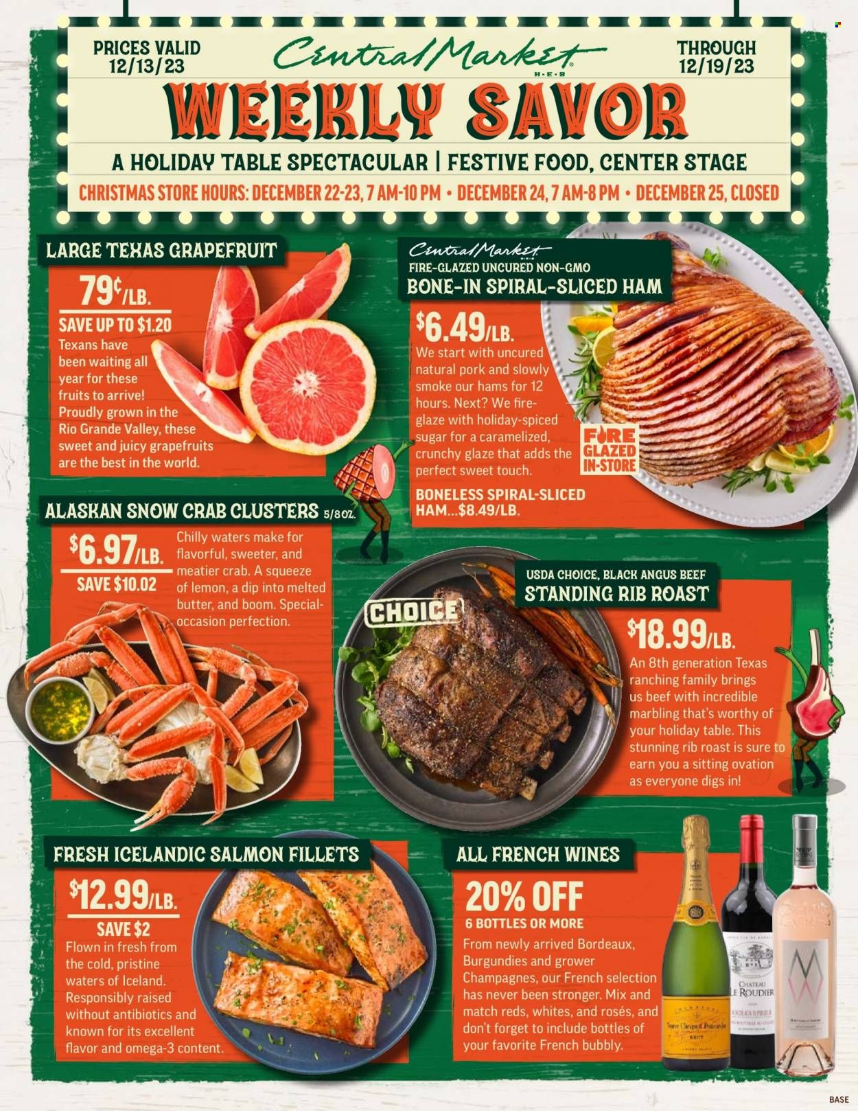 Central Market (TX) Weekly Ad Flyer Specials December 13 to December 19, 2023