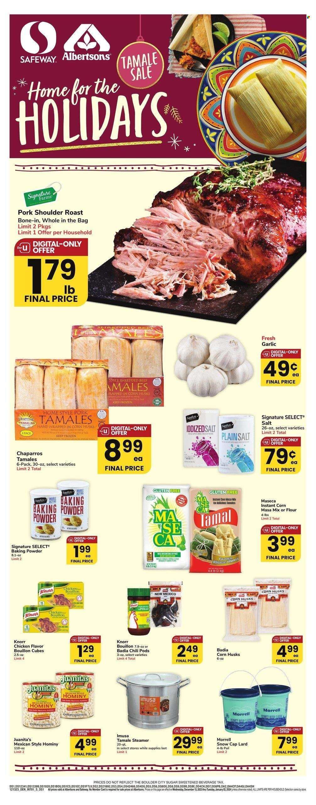 Safeway (CO, NE, NM, WY) Weekly Ad Flyer Specials December 13 to January 2, 2024