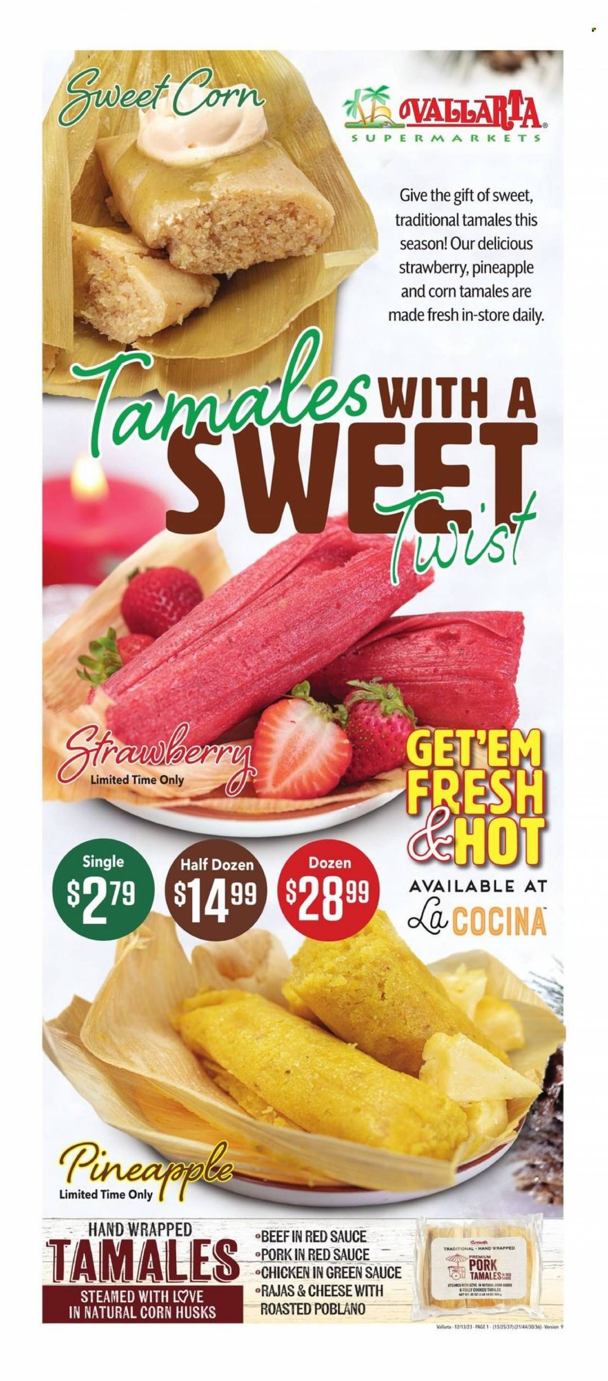 Vallarta (CA) Weekly Ad Flyer Specials December 13 to December 19, 2023