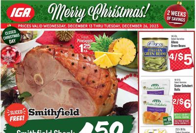IGA (AL) Weekly Ad Flyer Specials December 13 to December 19, 2023