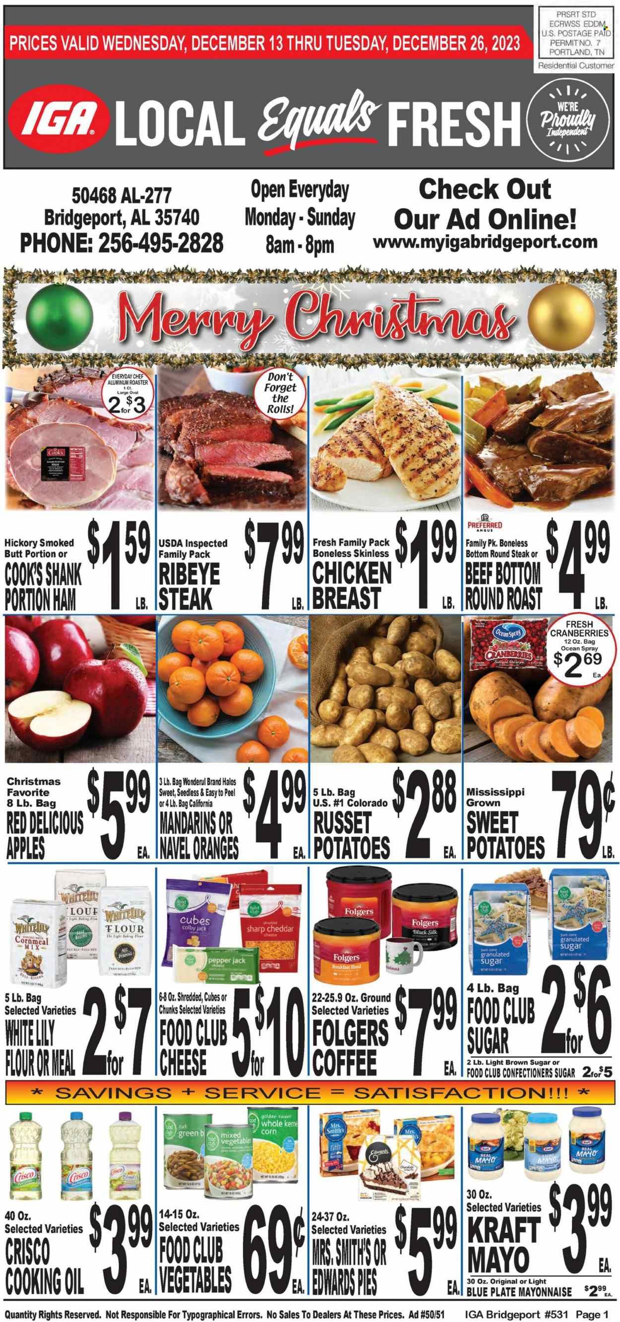 IGA (50) Weekly Ad Flyer Specials December 13 to December 19, 2023