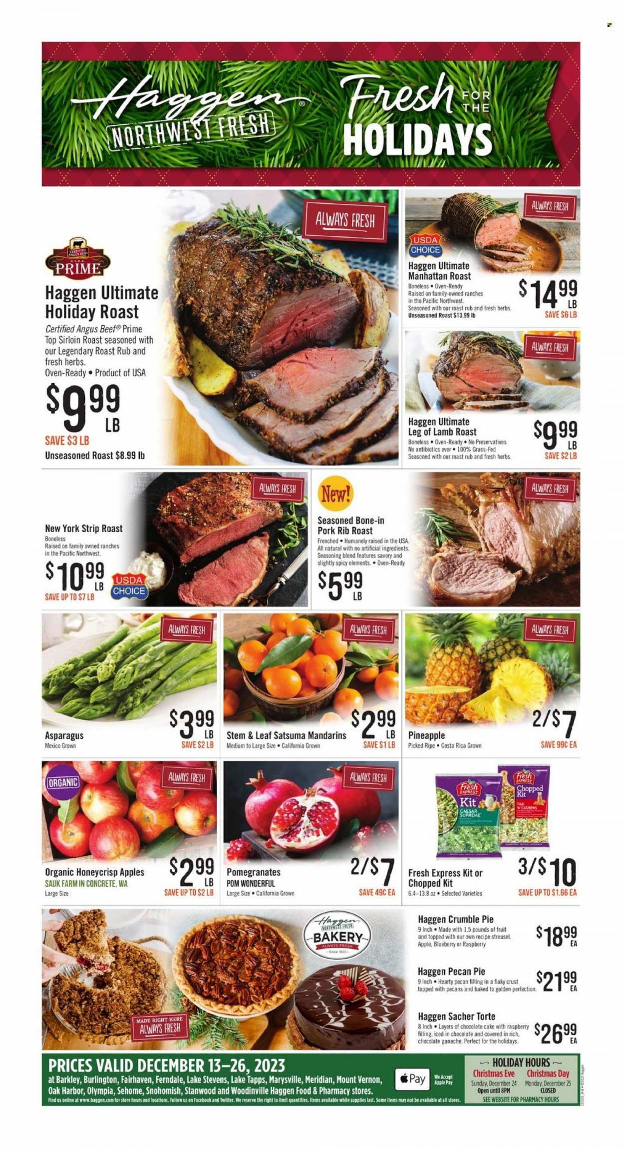 Haggen (WA) Weekly Ad Flyer Specials December 13 to December 26, 2023