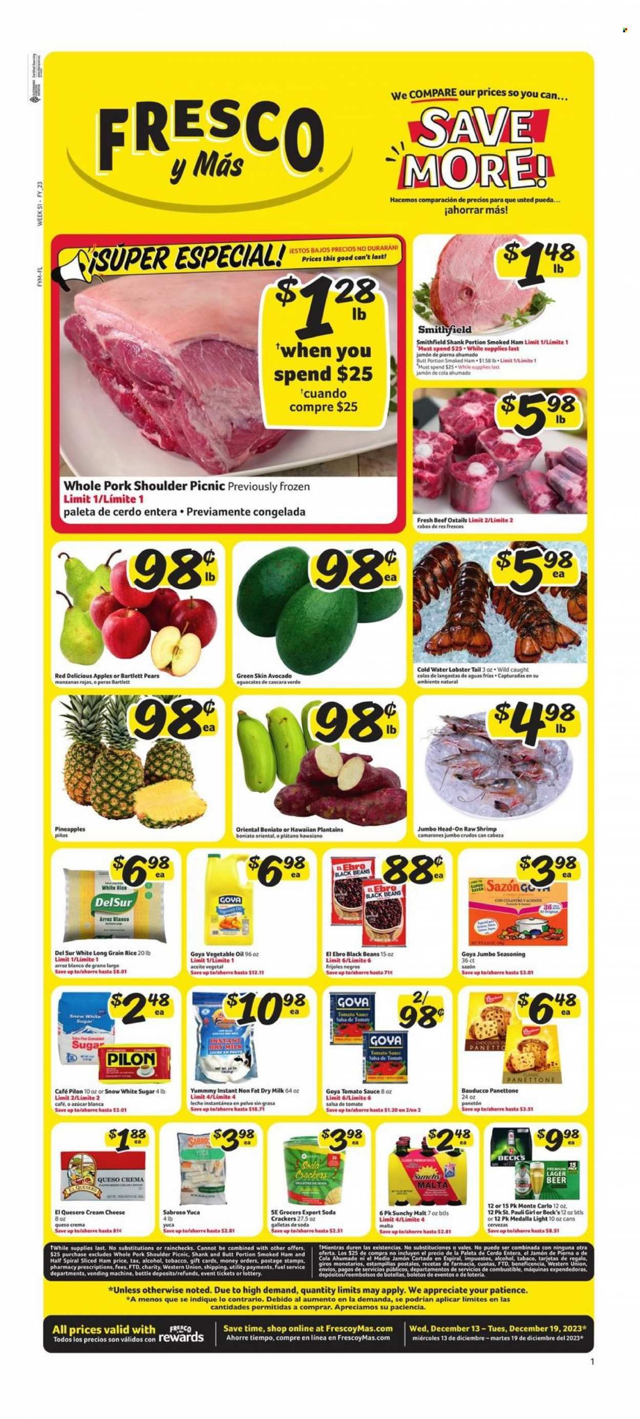 Fresco y Más (FL) Weekly Ad Flyer Specials December 13 to December 19, 2023