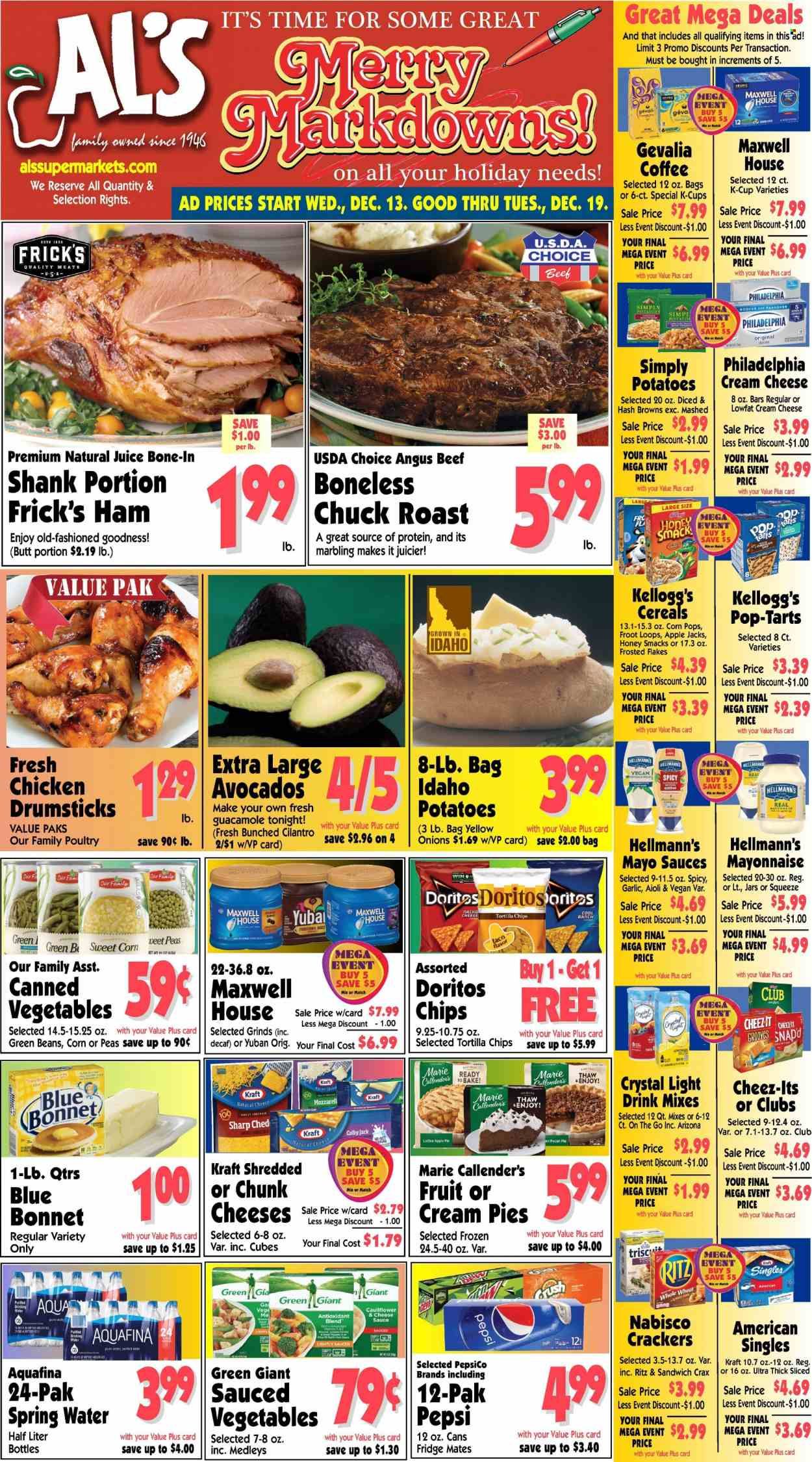 Al's Supermarket (IN) Weekly Ad Flyer Specials December 13 to December 19, 2023