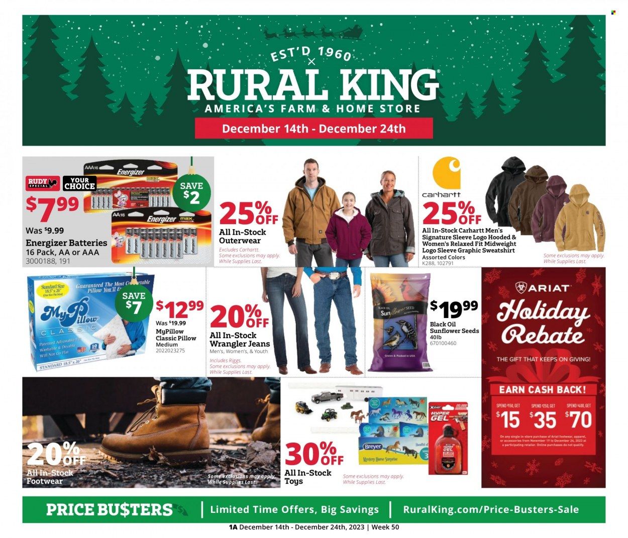 Rural King Weekly Ad Flyer Specials December 14 to December 24, 2023