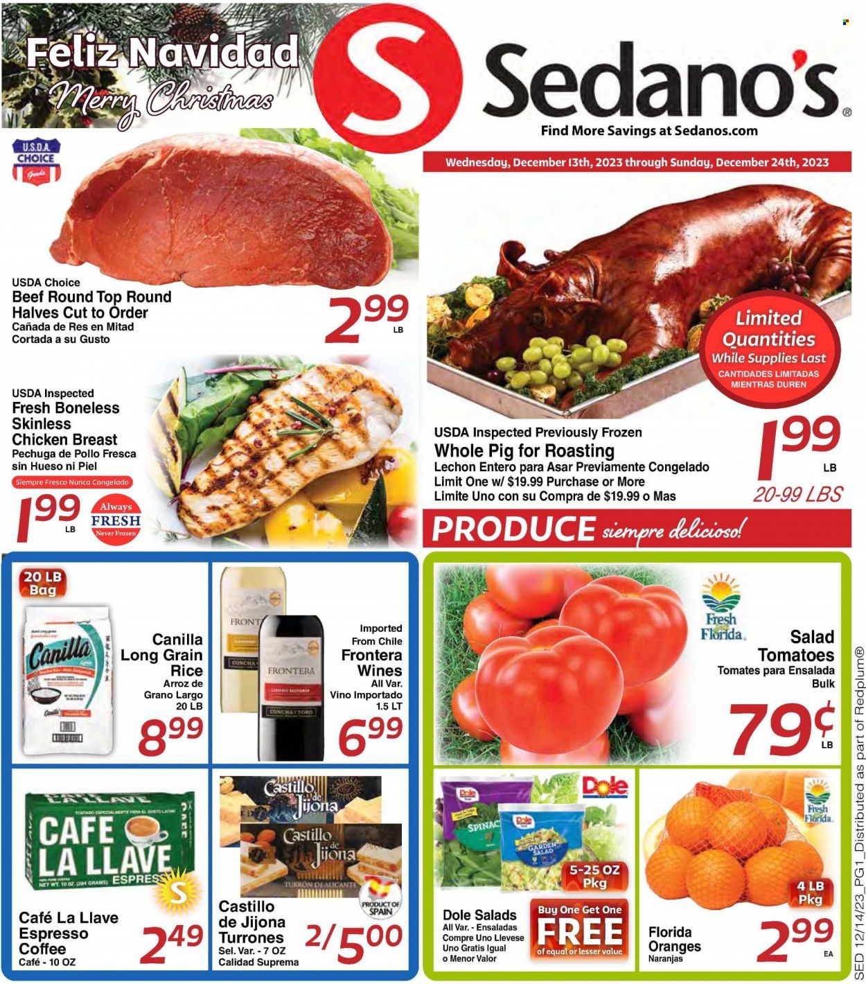 Sedano's (FL) Weekly Ad Flyer Specials December 13 to December 24, 2023